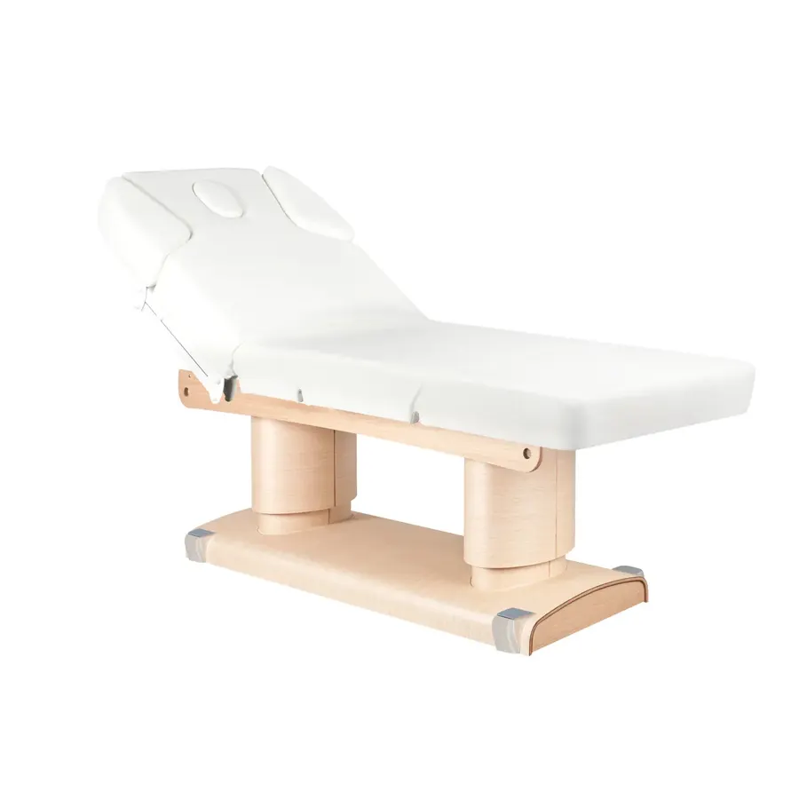 Table spa électrique bois clair 4 moteurs