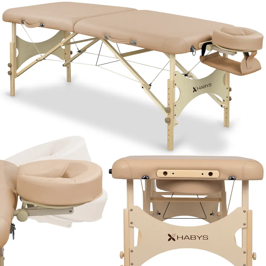 BELLO ONE - table bois portable shiatsu