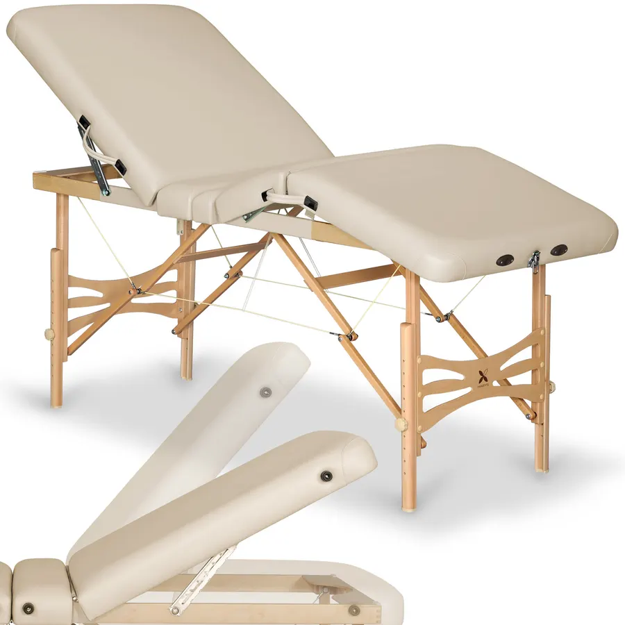 Table de massage en bois portable - pliante XENA